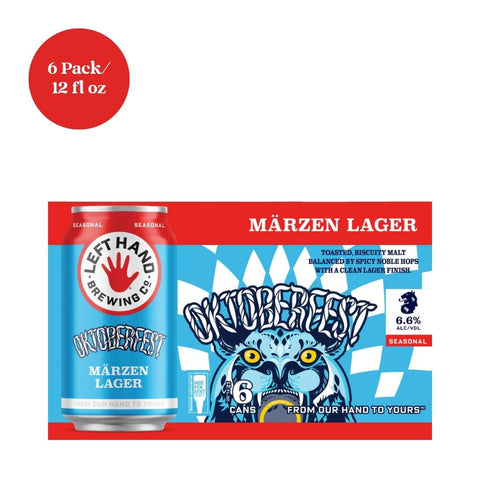 Left Hand Brewing Co. Oktoberfest Beer 6pk 12 fl oz Cans