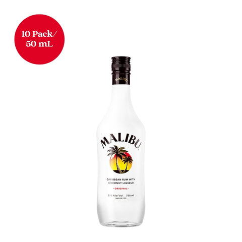 Malibu Caribbean Rum 10pk 50mL