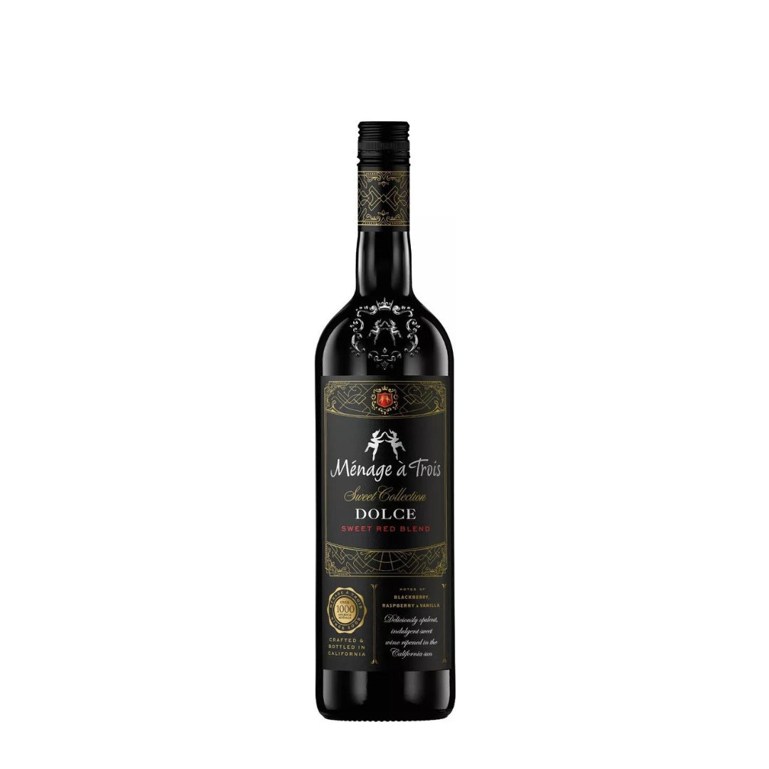 Ménage à Trois Sweet Collection Dolce Red Blend Wine 750mL – MMWL