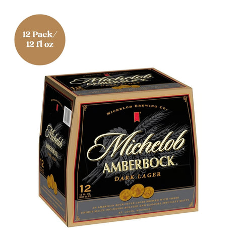 Michelob AmberBock Dark Lager Beer 12pk 12 fl oz Bottles