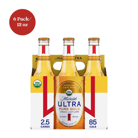 Michelob Ultra Pure Gold 6pk 12 fl oz Bottles