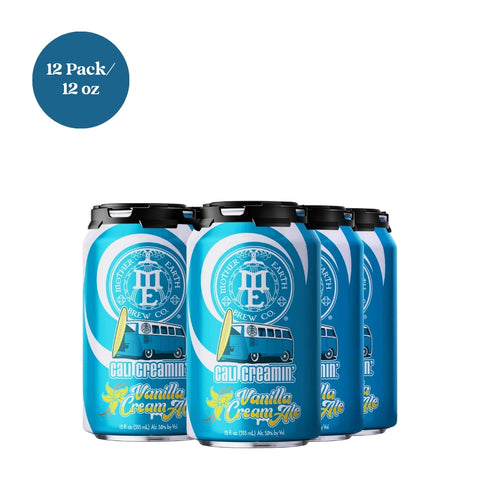 Mother Earth Cali Creamin Vanilla Cream Ale Beer 12pk 12 fl oz cans