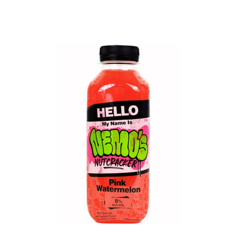 Nemo's Nutcracker Pink Watermelon RTD Cocktail 16oz Bottle