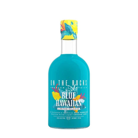On the Rocks Blue Hawaiian RTD Cocktail 375mL