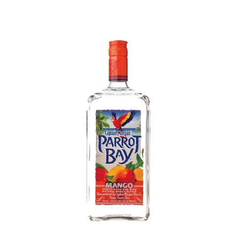Parrot Bay Mango Rum 750mL (Plastic Bottle)