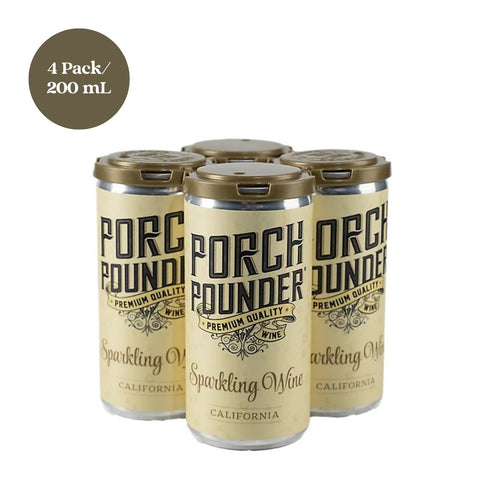 Porch Pounder Sparkling Canned Wine 4pk 200mL