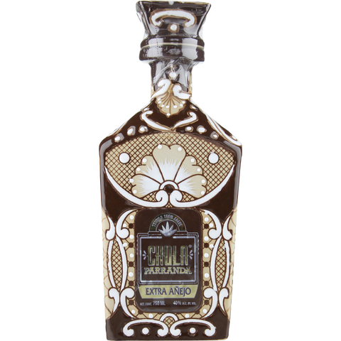 Chula Parranda Extra Anejo Tequila 750mL (Brown Ceramic Bottle)