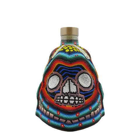 Riqueza Cultural Añejo Craneo Huichol Tequila 750mL