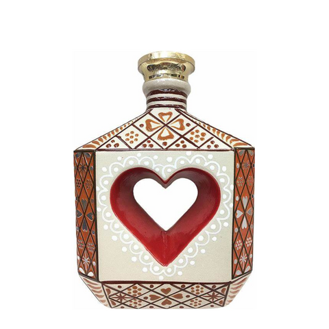 Riqueza Cultural Rubí Corazon Añejo Ceramic Tequila 750mL