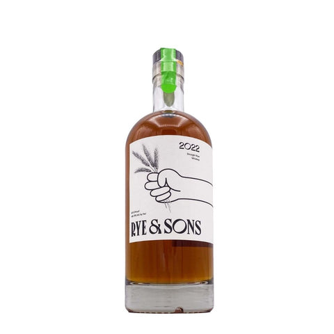 Rye & Sons Kentucky Rye Whiskey 97.5 PF 2022 750mL