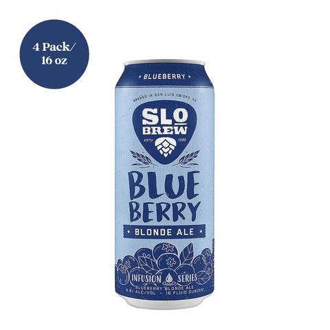 SLO Brewing Blueberry Beer 16 fl oz 4pk