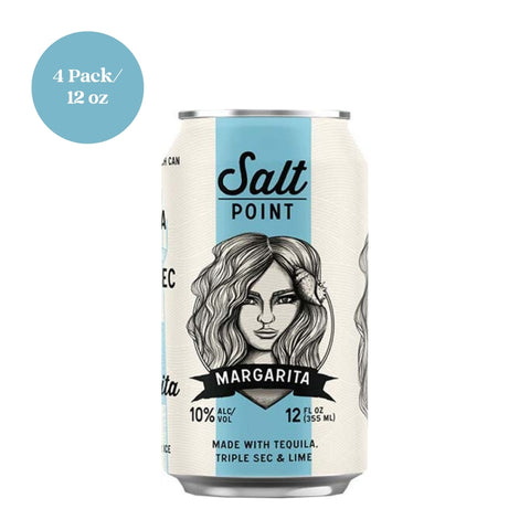 Salt Point Margarita RTD Cocktail 4pk 12oz Cans
