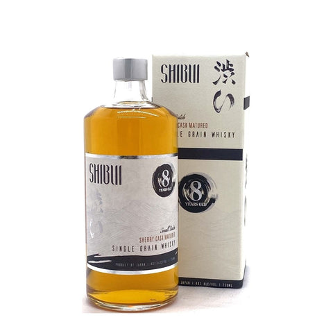 Shibui Single Grain Whisky Small Batch Sherry Cask Matured 8 Years 750mL