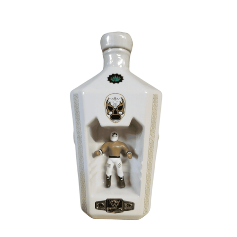 Wonderteq Tequila Arena Reposado Luchador Ceramic Bottle 80 PF 750mL