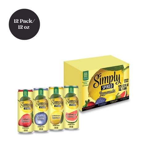 Simply Spiked Lemonade Flavored Malt Beverage 12pk 12 fl oz