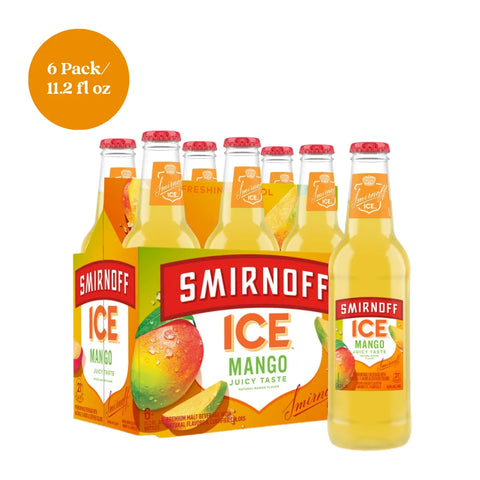 Smirnoff Ice Mango Malt Beverage 6pk 11.2 fl oz