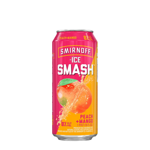 Smirnoff Ice Smash Peach Mango Malt Beverage 23.5 fl oz