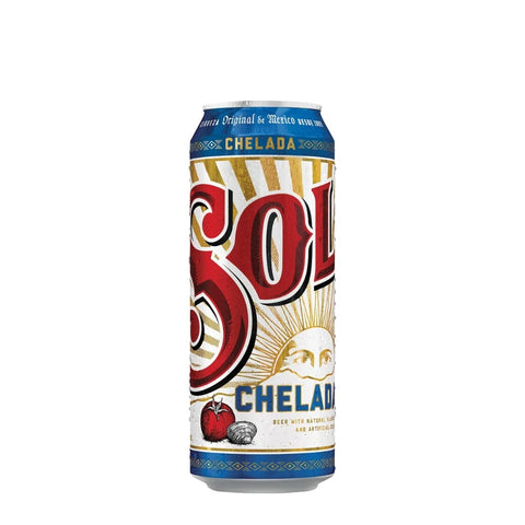 Sol Chelada Beer 24 fl oz