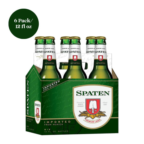 Spaten Premium Lager Beer 6pk 12 fl oz Bottles