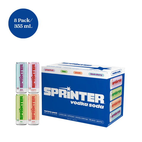 Sprinter Vodka Soda Variety Pack 8pk 355mL Cans