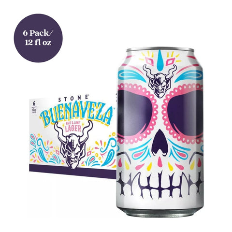 Stone Buenaveza Salt & Lime Lager Beer 6pk 12 fl oz Cans