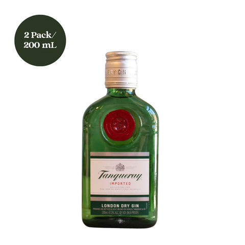 Tanqueray Imported London Dry Gin 2pk 200mL