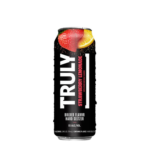 Truly Strawberry Lemonade Hard Seltzer 24oz Can