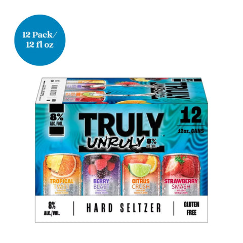 Truly Unruly Variety Pack Hard Seltzer 12pk 12 fl oz