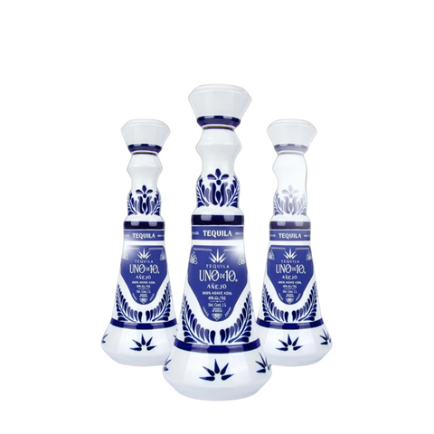 Tequila Uno de 10 Añejo 1L