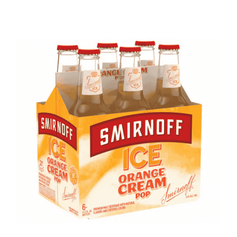 Smirnoff Ice Orange Cream Pop Malt Beverage 6pk 11.2oz Bottles