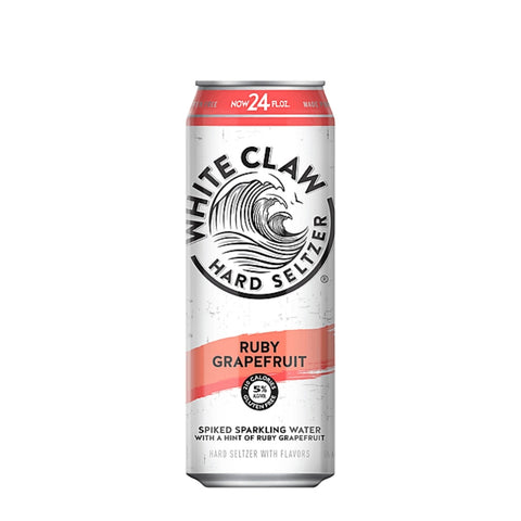White Claw Hard Seltzer Ruby Grapefruit 19.2 fl oz