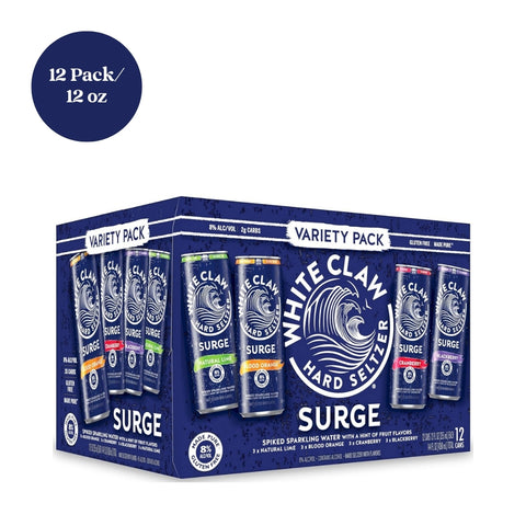 White Claw Surge Variety Pack #1 12pk 12 fl oz cans