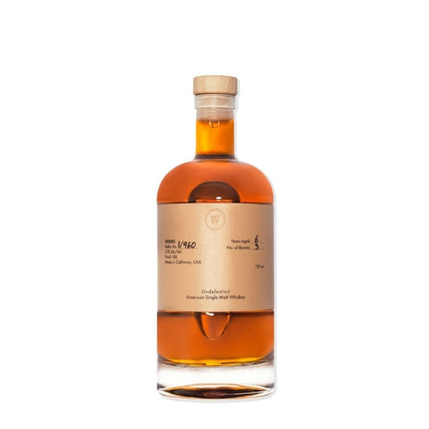 Wolves Undefeated 6 yr Single Malt Whiskey 106 PF 750mL 291/960