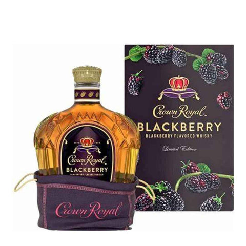 Limited Edition Crown Royal Blackberry Whiskey 750mL