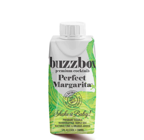 Buzzbox Perfect Margarita Cocktail 4pk 200mL