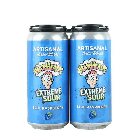 Artisanal Brew Works Warheads Sour Variety Seltzer 4pk 16 fl oz cans