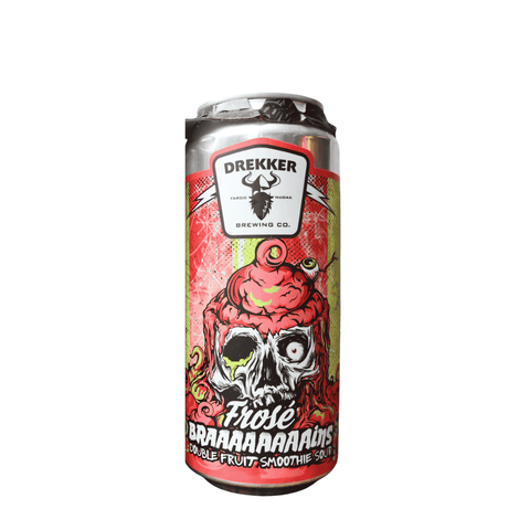 Drekker Double Brains Fruit Smoothie Sour Beer 16 fl oz Single Can