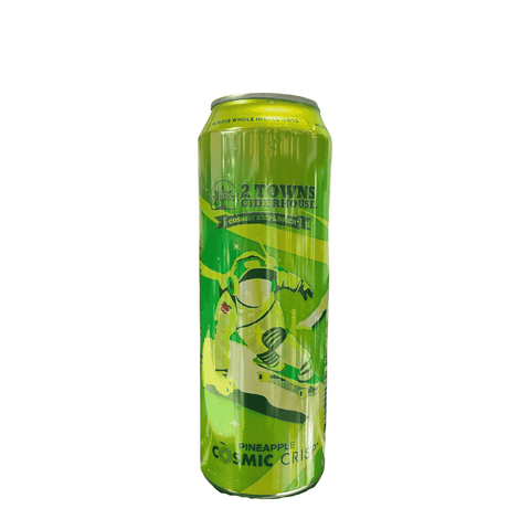 2 Towns Ciderhouse Pineapple Cosmic Crisp 19.2 fl oz Single Can