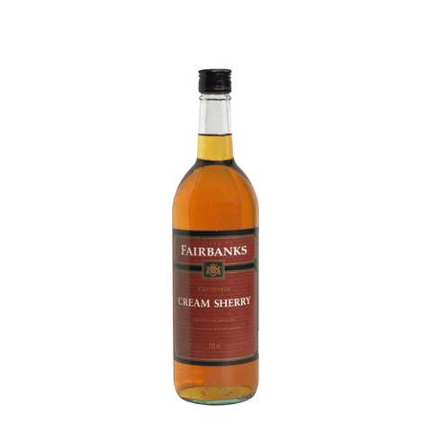 Fairbanks Cream Sherry California Wine 750mL