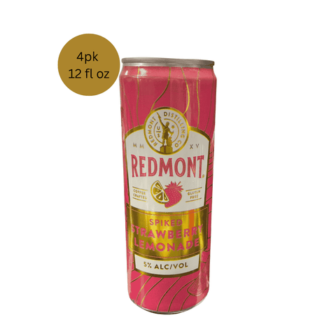 Redmont Distilling Spiked Strawberry RTD 4pk 12 fl oz 5% Cans