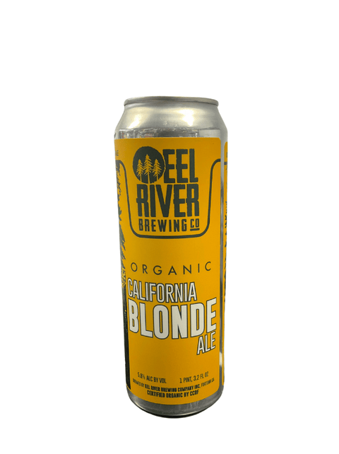 Eel River California Blonde Ale Beer 19.2oz Can