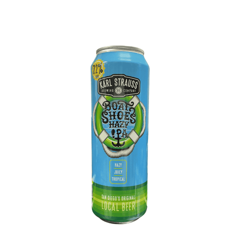 Karl Strauss Brewing Co. Boat Shoes Hazy IPA 7.2% ABV 19.2 fl oz Single Can