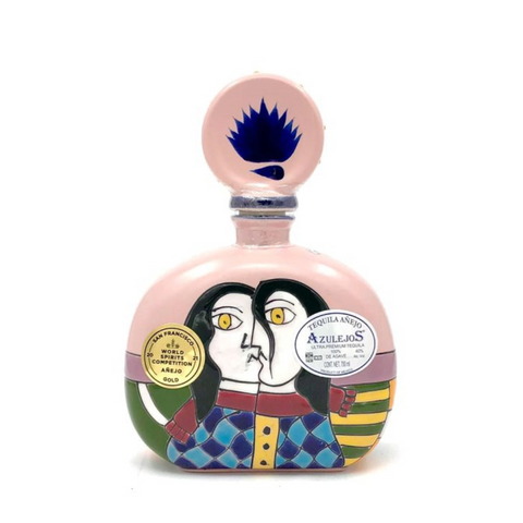 Azulejos Ultra Premium Tequila Añejo Tequila 750mL (Pink)