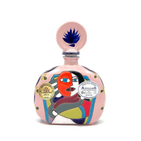 Azulejos Ultra Premium Tequila Añejo Tequila 750mL (Pink)