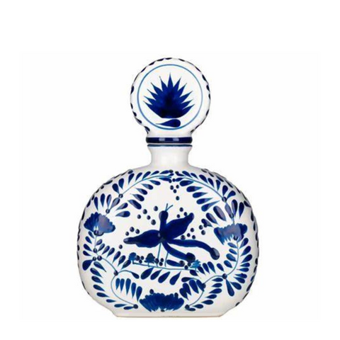 Azulejos Añejo Ultra Premium Tequila 1.75L Ceramic Bottle (Blue/White)