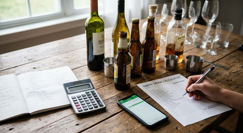 How to plan alcohol quantities for a party