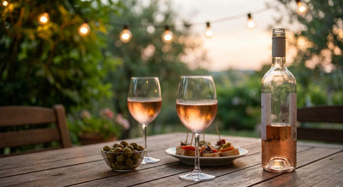Rose wine for summer patio nights