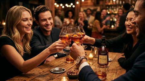 Hennessy cognac for celebration toasts