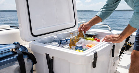 How to stock a boat cooler for a day on the water