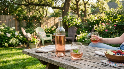 Boone's Farm wine for casual backyard sipping